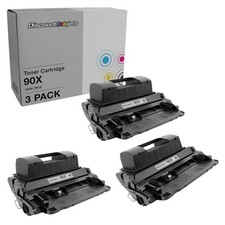 DI Compatible Toner Cartridge Replacements for 90X High yield (3 Pack - Black) picture