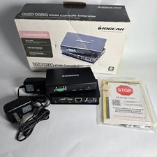 IOGEAR GCE500U USB VGA KVM Console Extender 2-Unit Set Local & Remote Open Box picture