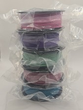 5 Spool PLA 3D Printer Filament Bundle – 1.75mm – Assorted Colors – Sealed picture