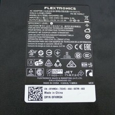 Dell 240 Watt AC Adapter 19.5V-12.3A 0FHMD4 FHMD4 GA240PE1-00 Alienware M17x R2 picture