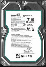 SEAGATE BARRACUDA ST31000528AS 1TB SATA HARD DRIVE P/N: 9SL154-301  6VP  SU picture