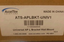 Acceltex Universal AP L-Bracket Wall Mount White ATS-APLBKT-UNIV1 picture