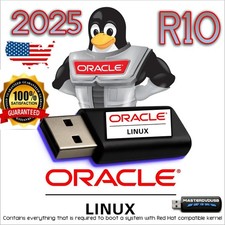 Oracle Linux R10 Boot USB RHCK Compatible Kernel | Same Day Shipping California picture