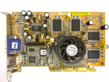 ASUS V7700TIVX/32M GEFORCE2 GTS 32MB AGP VGA CARD VGA SVID COMP ROUND FAN MXB146 picture