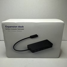 Surface Expansion Dock Triple Display 12-in-1 Dual 4K HDMI+VGA For Surf Pro Look picture
