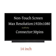 For N140HGA-EA1 N140HGA-EA1 REV.C5 FHD LCD LED FRU 5D11C12732 Screen SD11C12737  picture