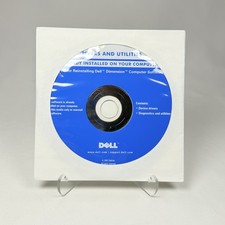 Dell Drivers & Utilities DVD For Reinstalling Dell Dimension Computer Software picture