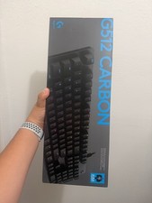 Logitech G512 Carbon GX Blue RGB Mechanical Gaming Keyboard TESTED READY TO SHIP picture