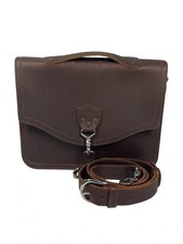 Saddleback Leather 13” Laptop Satchel Bag Messenger Bag Blue Dog Brown Lobster picture