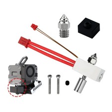CR Official Sprite Extruder Heater Block Kit with Plated 0.4mm Nozzle High... picture