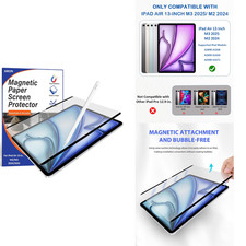 Magnetic Paper Screen Protector for iPad Air 13 inch M4 2026/M3 2025/M2 2024 picture