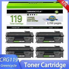 4PK CRG119 Toner Cartridge For Canon 119 imageClass MF5960dn MF6160dw LBP6670dn picture