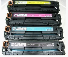 Canon OEM Genuine 131 Black and Color Toner Cartridges picture