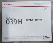 Sealed CRG-039H Toner Cartridge Part 0288C001AA Works LBP351 and LBP352 Printers picture