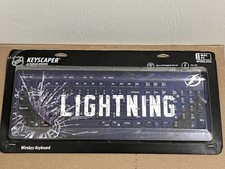 Tampa Bay Lightning NHL Hockey - Wireless Keyboard - USB 2.0 Mac Windows, New picture