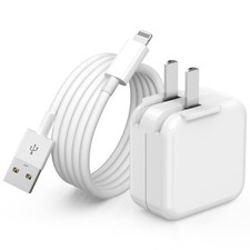 Genuine 12W USB Wall Charger Apple iPhone iPad iPod touch Pro Air MiniA1671A2604 picture