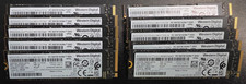 Lot of 10 - Western Digital SSS0L24774 256GB M.2 PCIe Gen3 x4 NVMe 2280 (SSD) picture