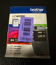 Brother LC401BK Genuine Original Black Ink Cartridge for MFC-J1010DW J1012DW picture