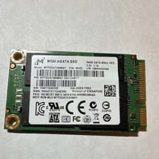 Micron M550 64GB mSATA SATA 6Gb/s Internal SSD MTFDDAT064MAY picture