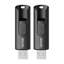 Lexar 128GB USB 3.2 Gen 1 Flash Drive 2-Pack, Black (A30E) picture