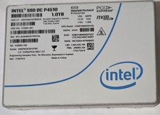 1TB HPE VO001000KWVUQ/SSDPE2KX010T8P DC P4510 NVMe U.2 SSD 2.5