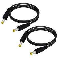 2 PCS 3.3FT 4.0x1.7mm Male To Male 12V DC Power Cord 4017 To 4017 Cable picture