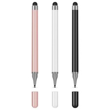 3-pack Tablets Stylus Pen for All Touchscreen with Precision Disc Tip 2-in-1 ... picture