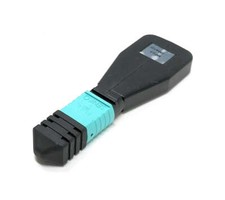 MPO MTP Loopback Adapter Multimode OM4 50/125 12 Fiber F Fiber Optic Coupler picture