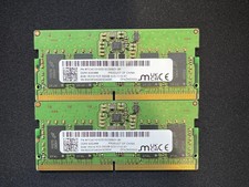 Micron - Original 8GB (1x8GB) DDR5 5600MHz PC5-44800 SODIMM - MTC4C10163S1SC56BD picture