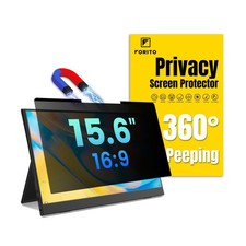 F FORITO Magnetic Laptop Privacy Screen 15.6 inch 16:9, 360° An... USA FAST picture