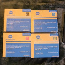 Konica Minolta TNP49 Toner Cartridge Set Yellow Magenta Cyan Black, Bizhub C3351 picture