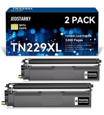 TN229XL Black Toner Replacement for Brother TN229 TN229XL Toner Cartridge 2 Pack picture