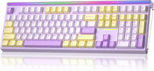 Aula H108 Wireless Silent Mechanical Keyboard with Number Pad Hot Swappable picture
