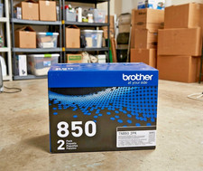 Brother TN850 Black Toner High Yield Cartridge 2 Pack - New ✅Sealed Box ✅ picture