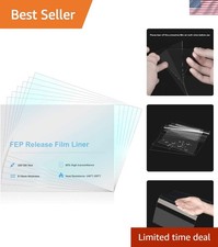 Versatile 6PCS FEP Film Set - 260x200mm, Compatible with Popular 3D Printers picture
