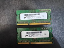 2GB (2x1GB) Micron DDR3-1066 SO-DIMM Laptop Memory Kit MT8JSF12864HZ picture