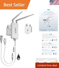 2.4GHz Wireless Ethernet Adapter with Dual RJ45 Ports for Seamless Connectivity picture