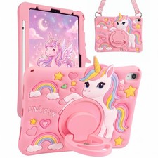 NiceGrenix Cute 3D Cartoon Case for iPad 11th Gen Kids, Silicone Cover for iP... picture