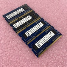 Kingston 4GB DDR3L-1600 PC3L-12800S SODIMM Laptop RAM Mixed P/N Lot of 4 picture