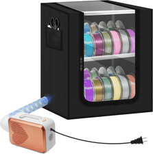 2-Tier 3D Printer Filament Storage Box with Active External Dryer picture