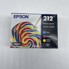 Epson Claria 212 Standard Capacity Black Cyan Magenta Yellow Exp 03/2029 picture