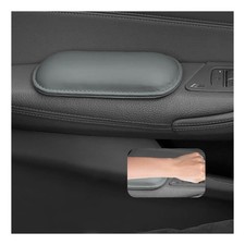 Stacool 2PCS Car Door Armrest Pads,Soft 7.14*3.20*0.96 inch, Gray  picture