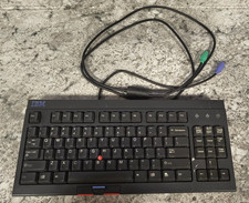 IBM SpaceSaver Keyboard II RT3200 PS2 English Layout w/ TrackPoint AS/IS READ picture
