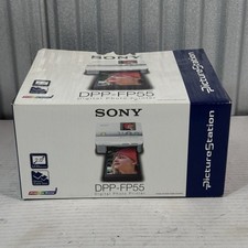 NEW Sony Picture Station DPP-FP55 4x6 Color Photo Printer Cybershot **NEW** picture