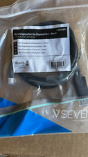 V7 1.8M Mini-Displayport to Displayport Cable - Black NEW picture