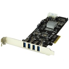 StarTech PEXUSB3S42V 4-Port USB 3.0 PCI Express Card 5Gbps picture