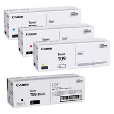 Genuine Set of Canon T09 Toner Cartridges. 3020 3019 3018 3017 C005AA picture