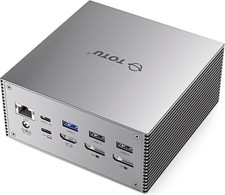 TOTU Universal USB-C 4K Triple Display Docking Station TT-DC002A - SPACE GREY picture