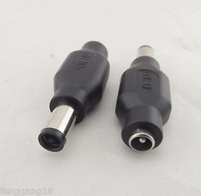 10x 5.5x2.1mm DC Female to 7.4x5.0mm Male Power Plug Tip for HP Notebook Adapter picture