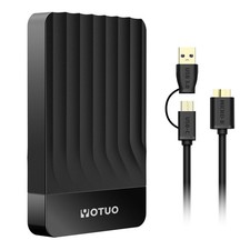 YOTUO 500GB External Hard Drive Portable Storage Expansion HDD USB 3.0 & USB C picture